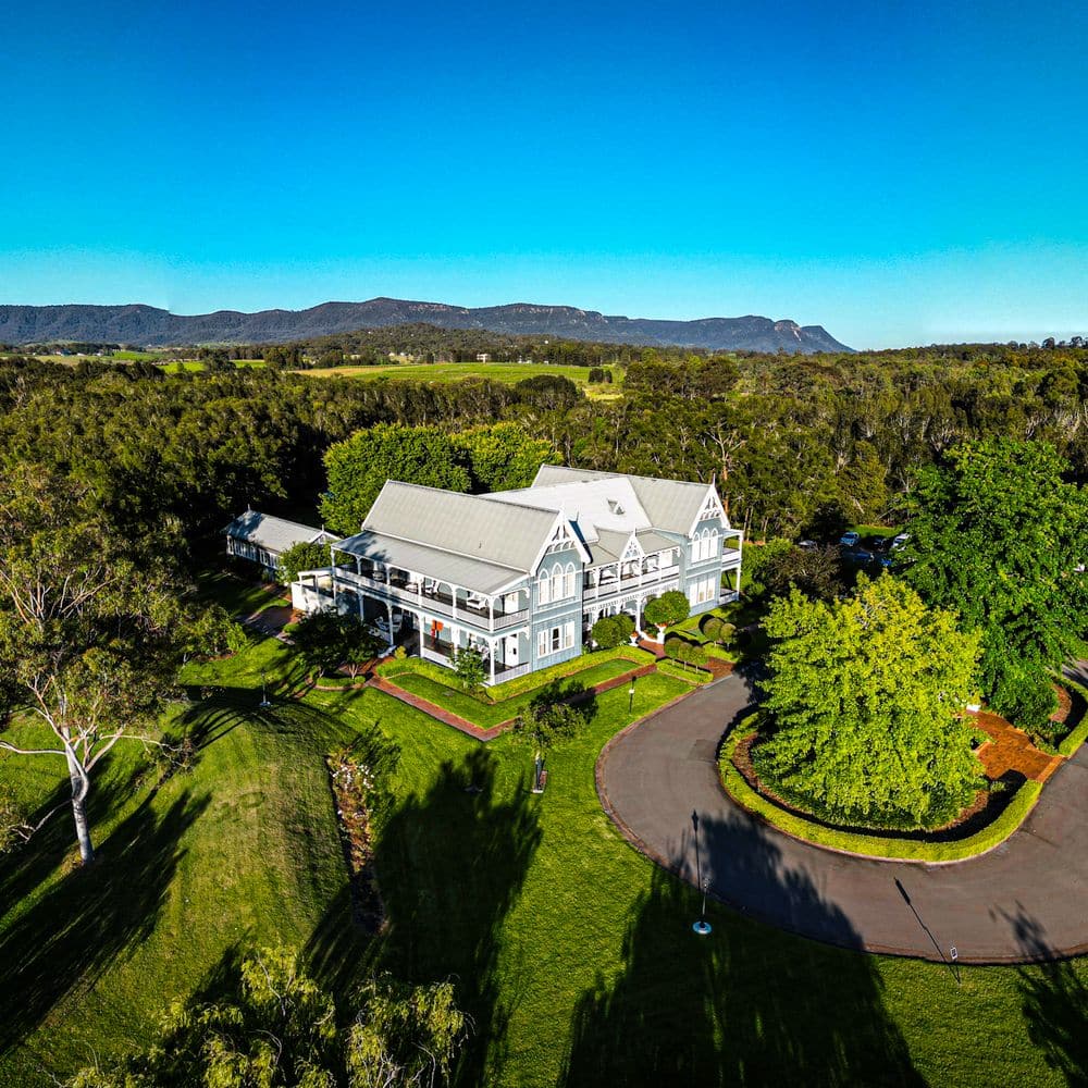 The Convent Hunter Valley Aerial