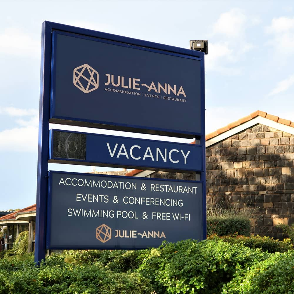 Julie-Anna Street Frontage Sign