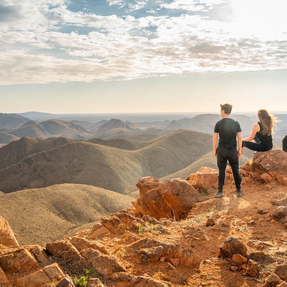 Hiking at Arkaroola Wilderness Sanctuary