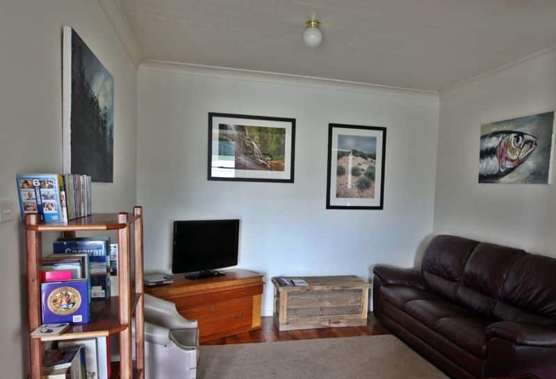 Cosy lounge room with LCD TV and DVD