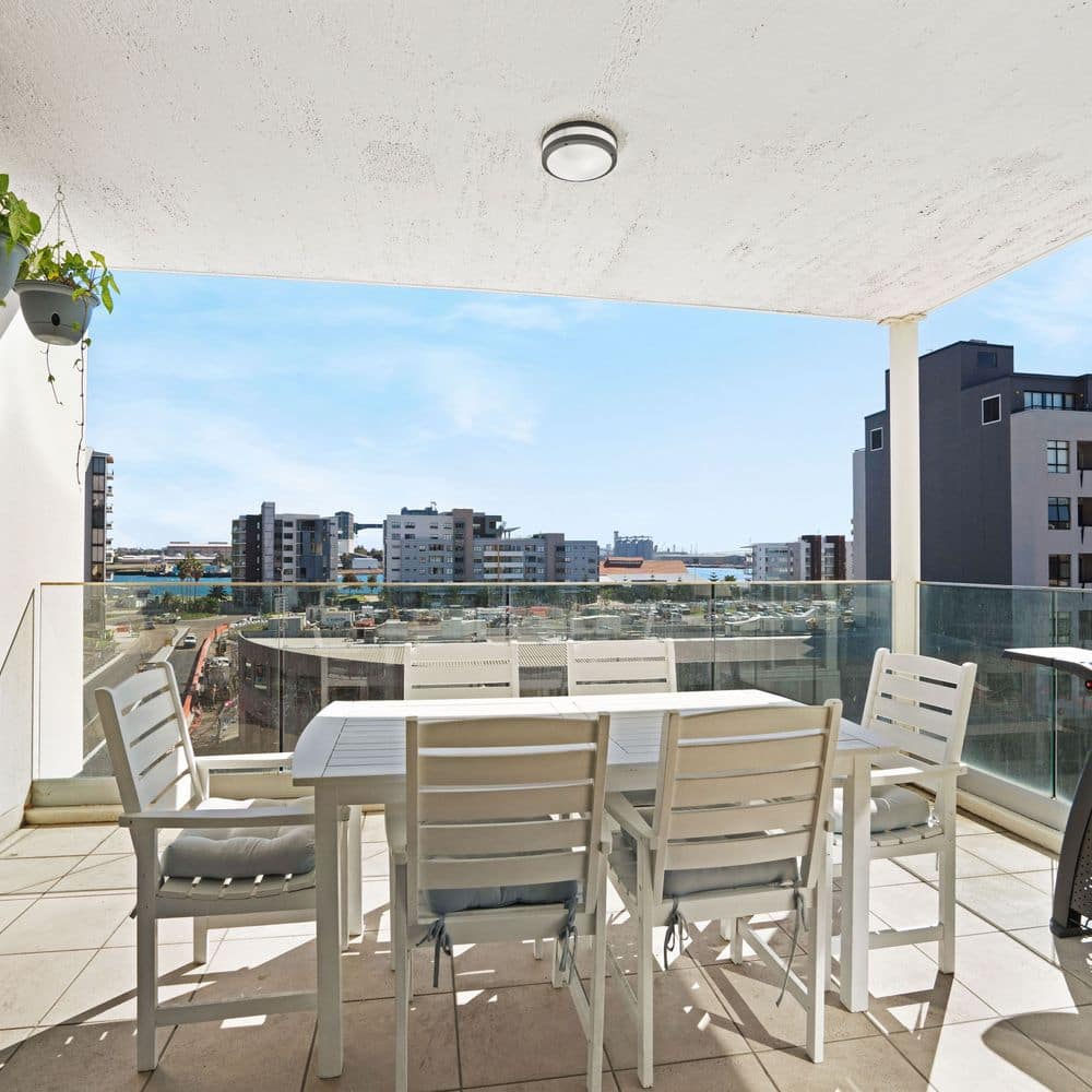 The Balcony at Worth Place Apartment