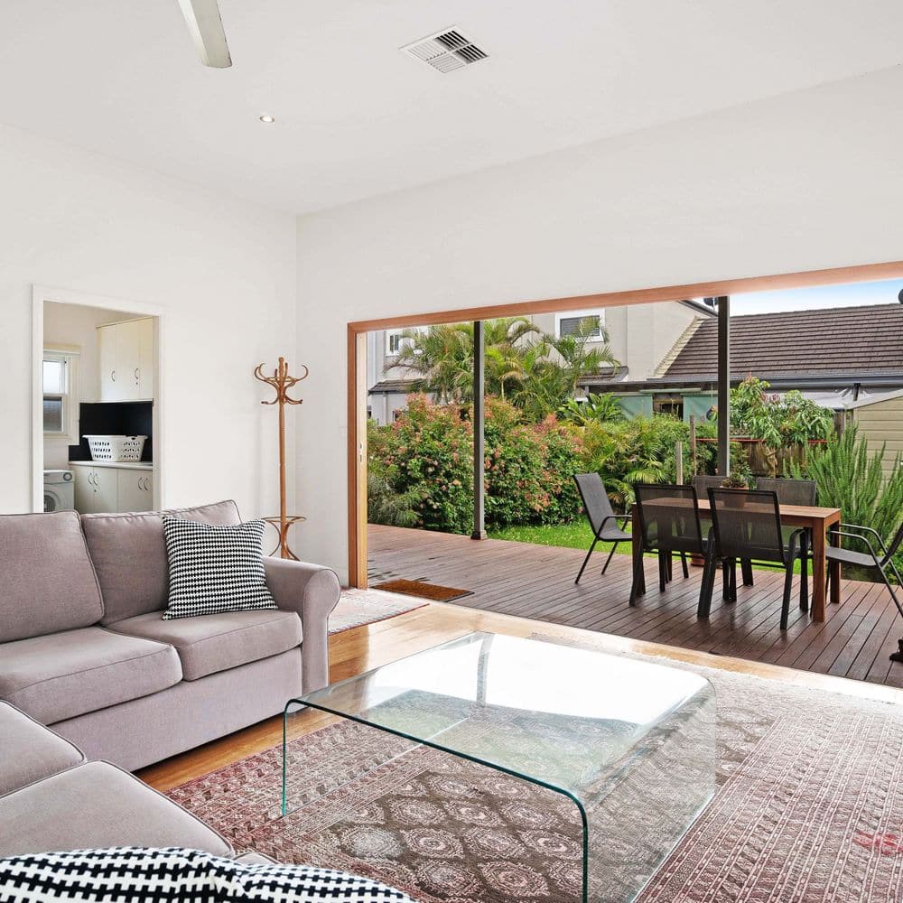 The Lounge Room at Cooks Hill Cottage