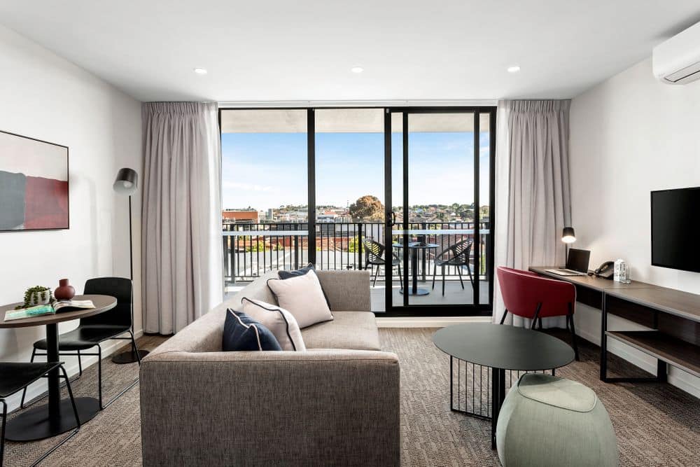 One Bedroom - Living area