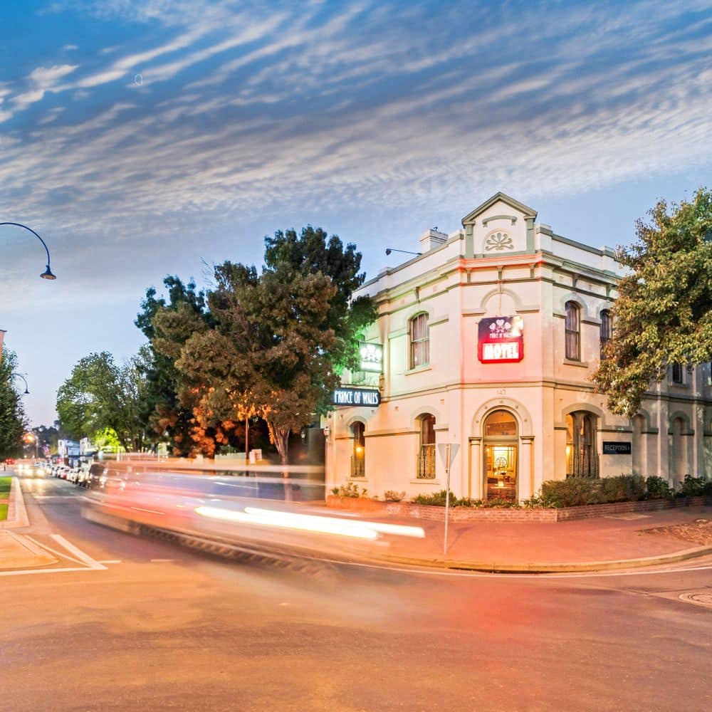 Restaurant in the heritage listed building