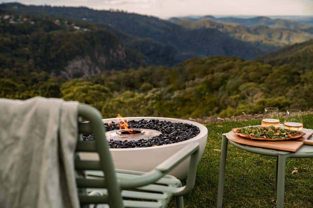 View from firepit