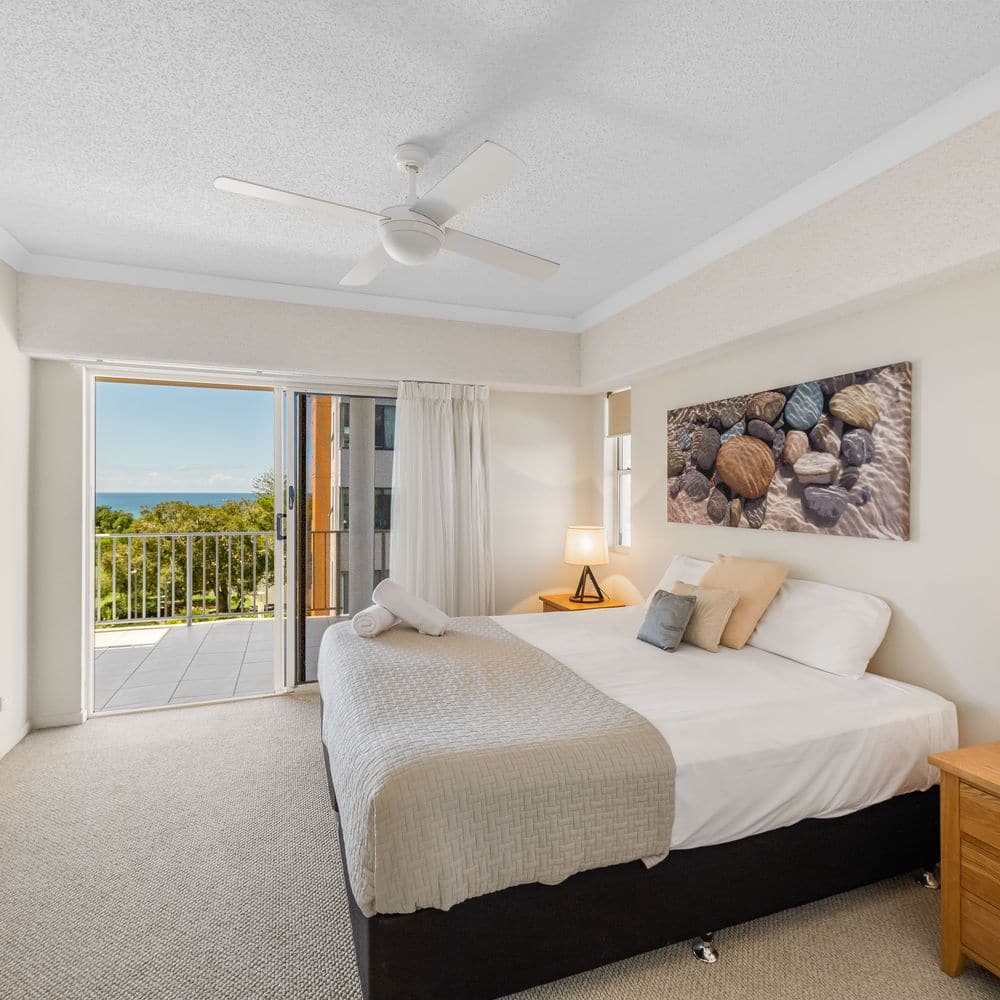 Master bedroom private balcony