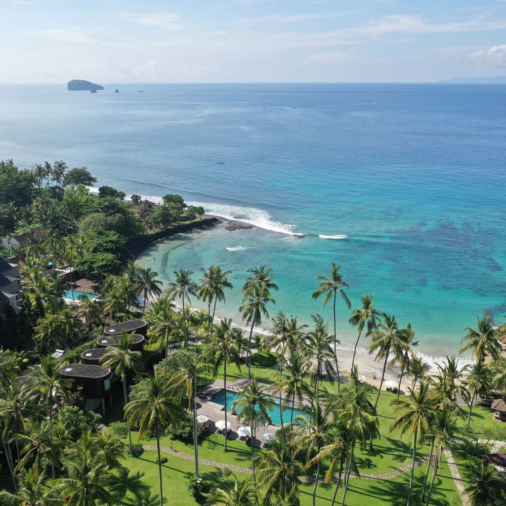 Candi Beach Resort and Spa - Beachfront Aerial View