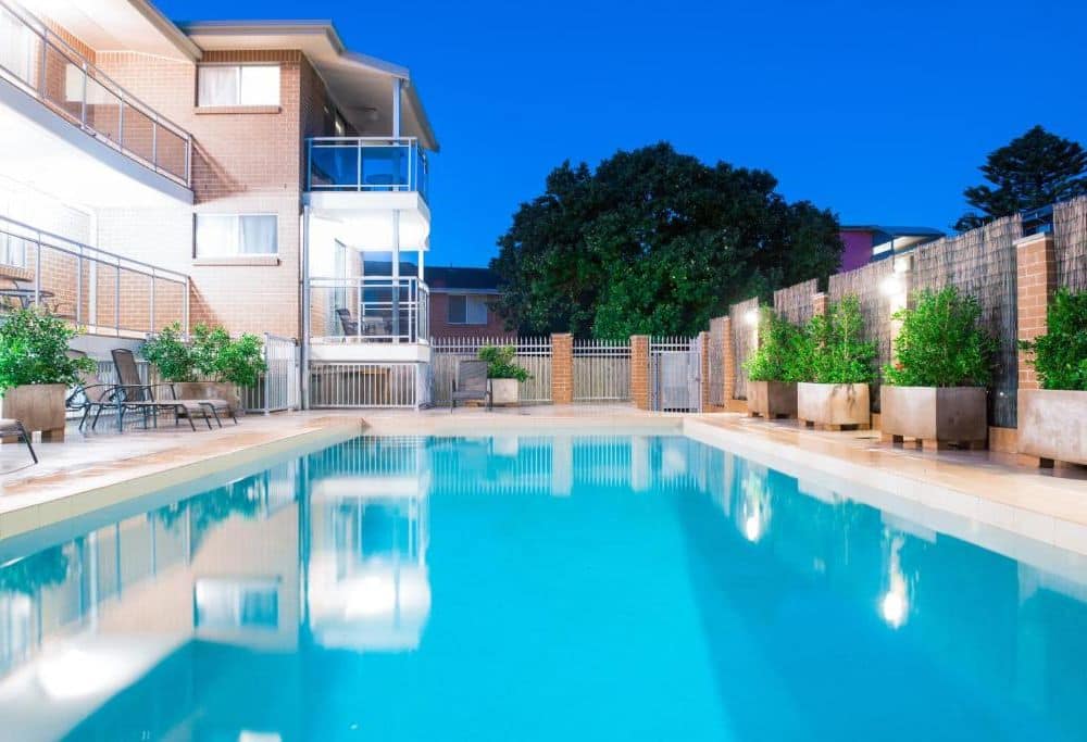 Mesmerizing Poolside