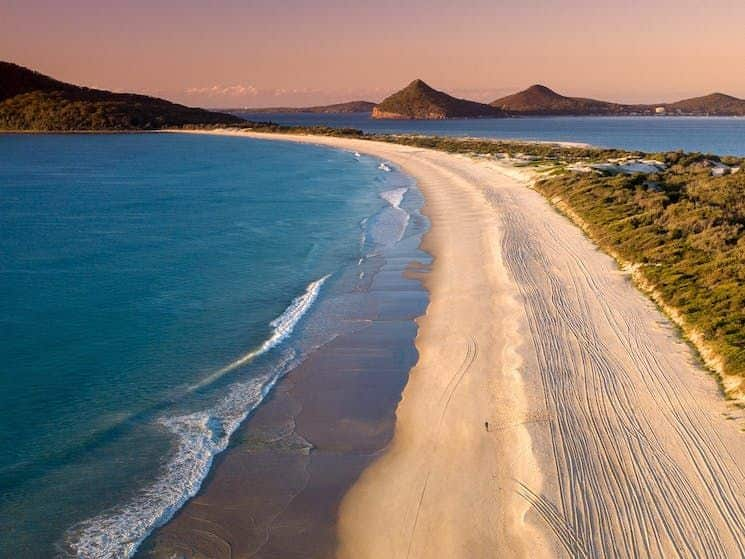 Amazing Bennets Beach and Nelson Bay