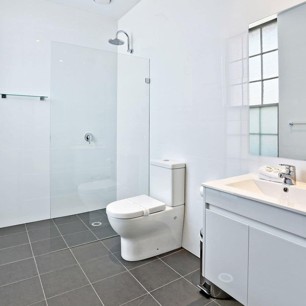 Ensuite bathroom with walk-in shower