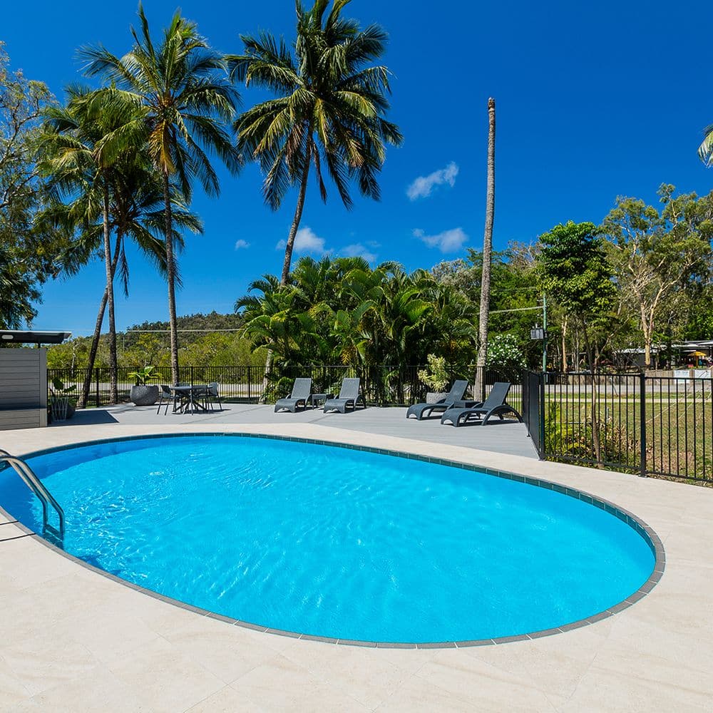 Kipara Tropical Rainforest Retreat - Refurbished pool and BBQ area