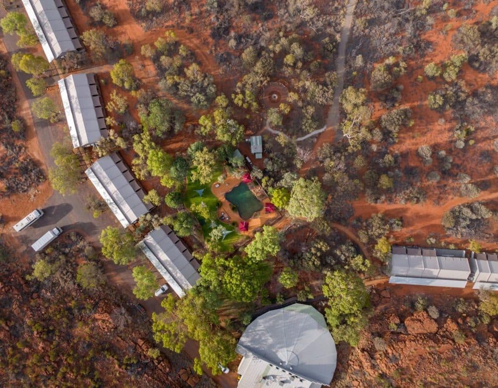 Kings Canyon Resort - Aerial Resort View