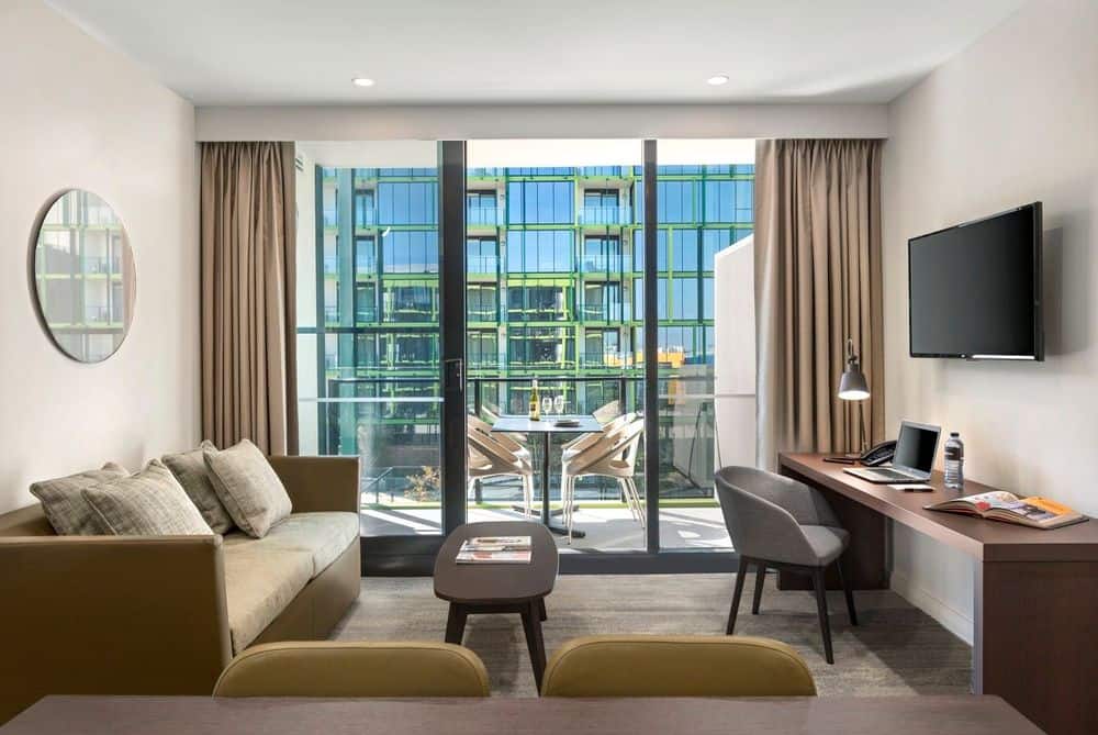 One & Two Bedroom Apartment - Living Area