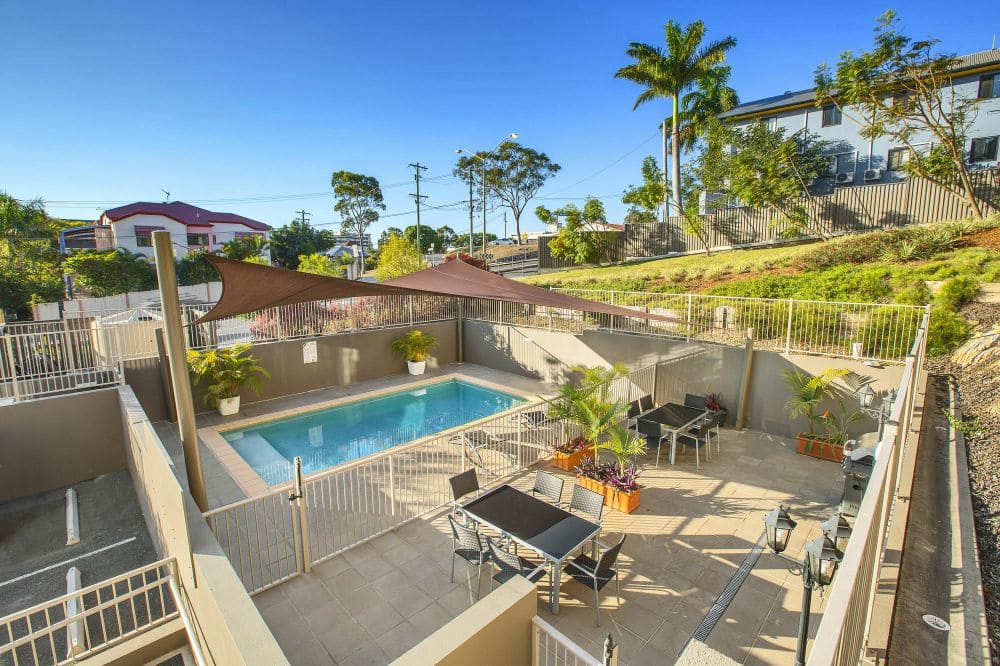 Pool & Barbeque Area